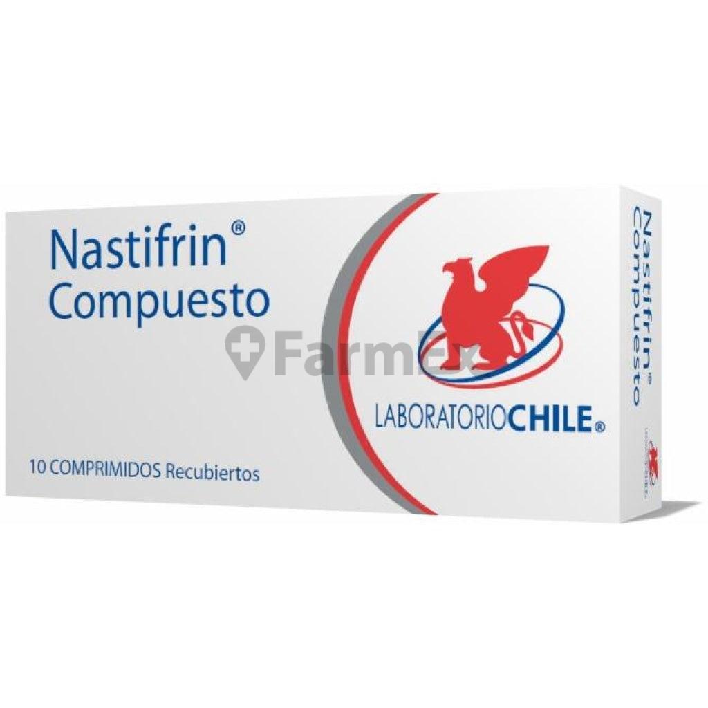 Nastifrin Compuesto x 10 Comprimidos LABORATORIO CHILE